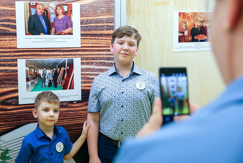 Открытие выставки «Семейное предпринимательство – фундамент развития российской экономики»