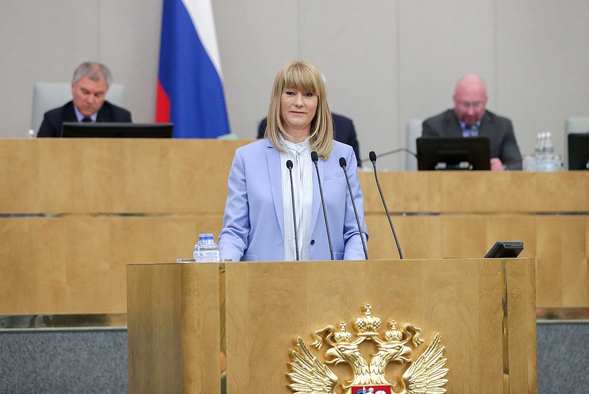 Первый заместитель Председателя Комитета по международным делам Светлана Журова