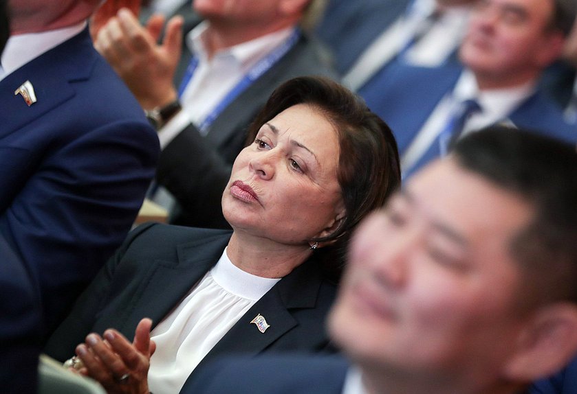 Заместитель Председателя Комитета по международным делам Ирина Роднина