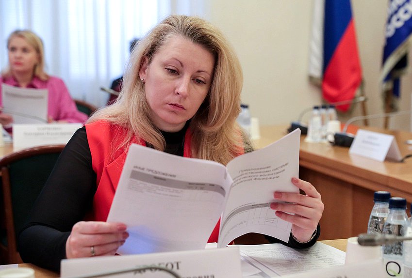 Заместитель Председателя Комитета по вопросам семьи, женщин и детей Мария Дробот