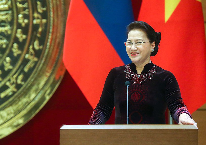 Chairwoman of the National Assembly of the Socialist Republic of Vietnam Nguyễn Thị Kim Ngân