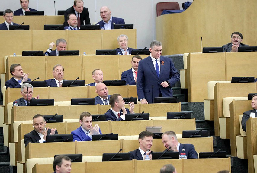 Руководитель фракции ЛДПР, Председатель Комитета по международным делам Леонид Слуцкий