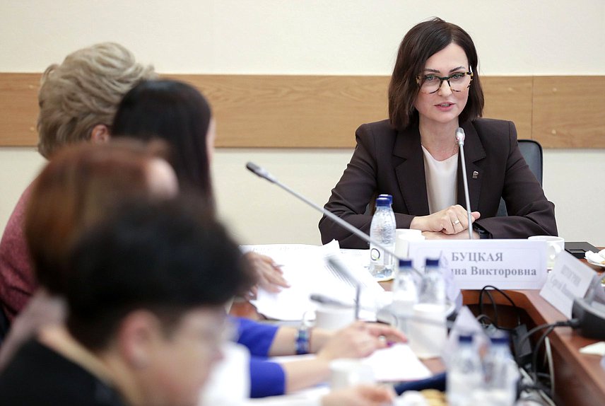 Первый заместитель Председателя Комитета по вопросам семьи, женщин и детей Татьяна Буцкая