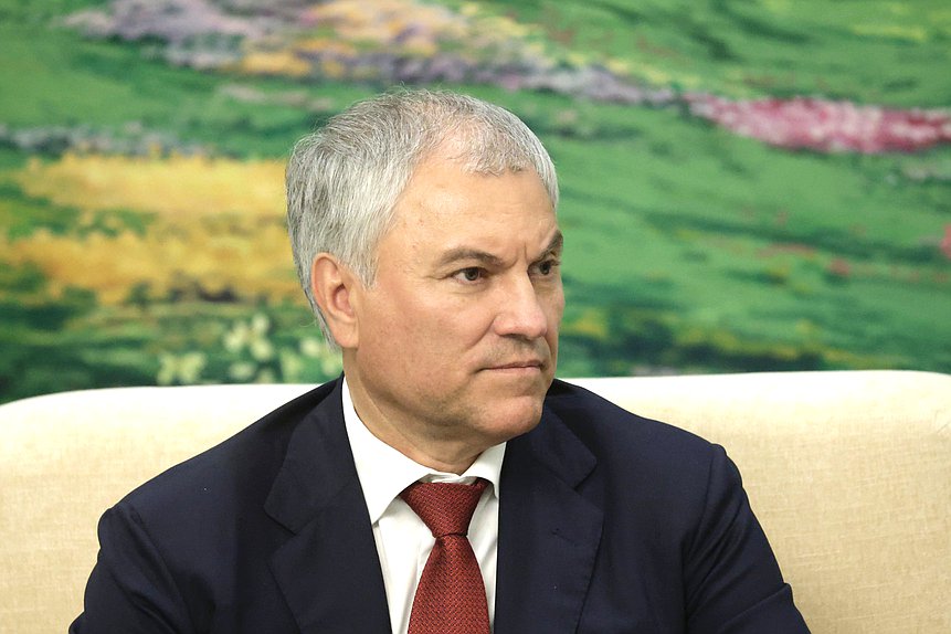 Председатель Государственной Думы Вячеслав Володин