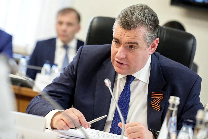 Руководитель фракции ЛДПР, Председатель Комитета по международным делам Леонид Слуцкий