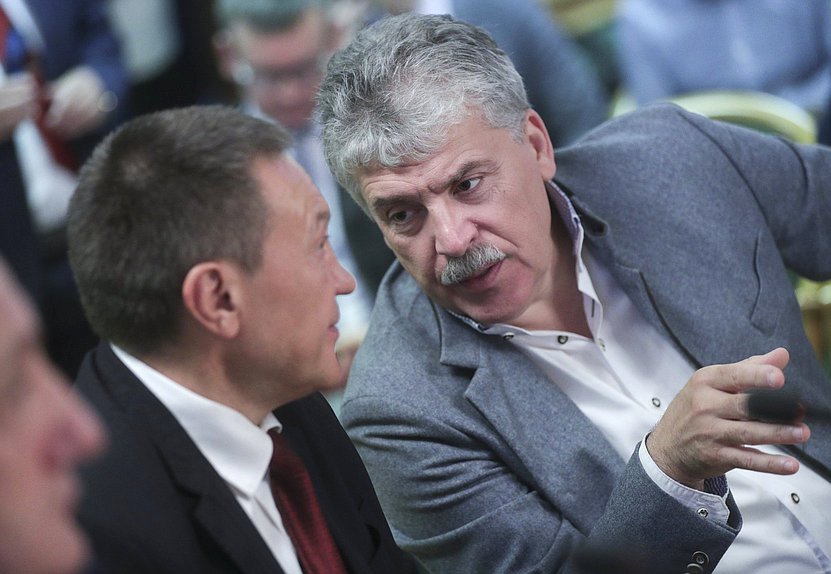 Директор ЗАО «Совхоз имени Ленина» Павел Грудинин