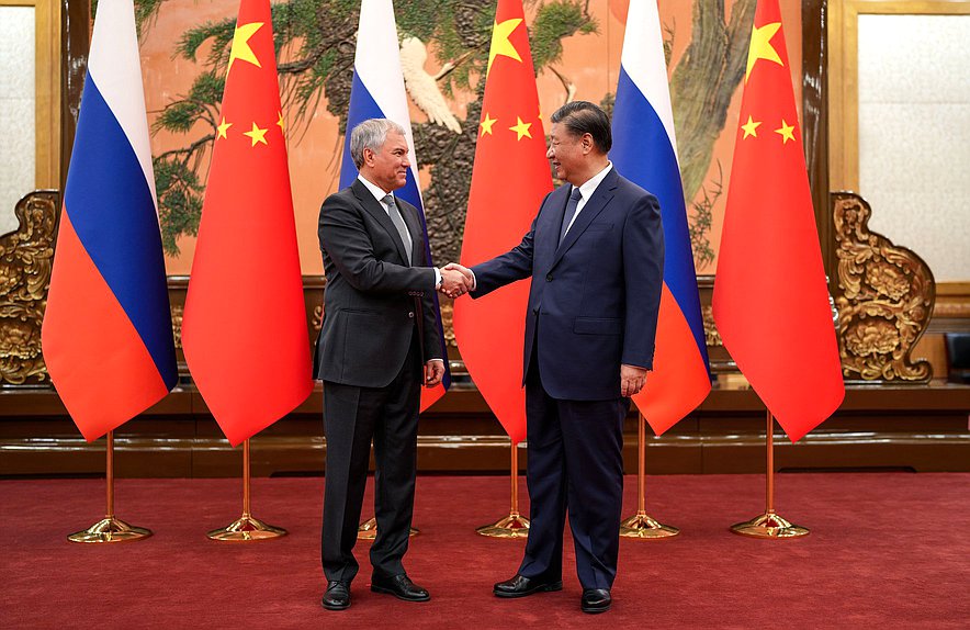 Visita oficial del Jefe de la Duma Estatal, Vyacheslav Volodin, a la República Popular China. Segundo día