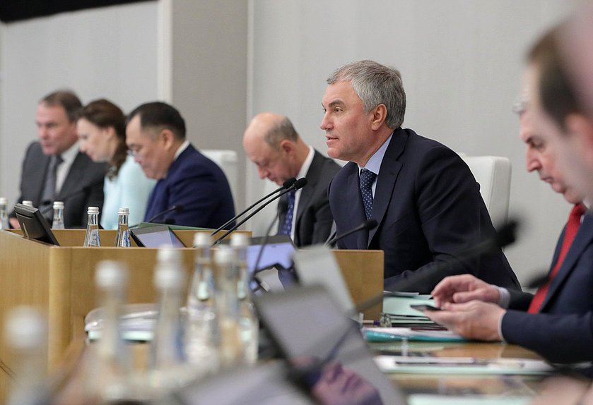 Председатель Государственной Думы Вячеслав Володин