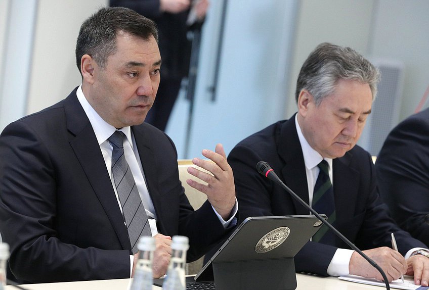 Президент Киргизской Республики Садыр Жапаров