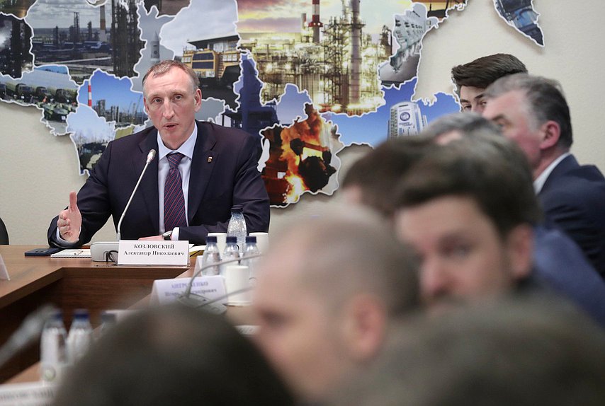 Первый заместитель Председателя Комитета по промышленности и торговле Александр Козловский