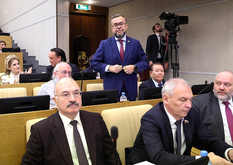 Член фракции "Справедливая Россия - За правду" Александр Воробьев