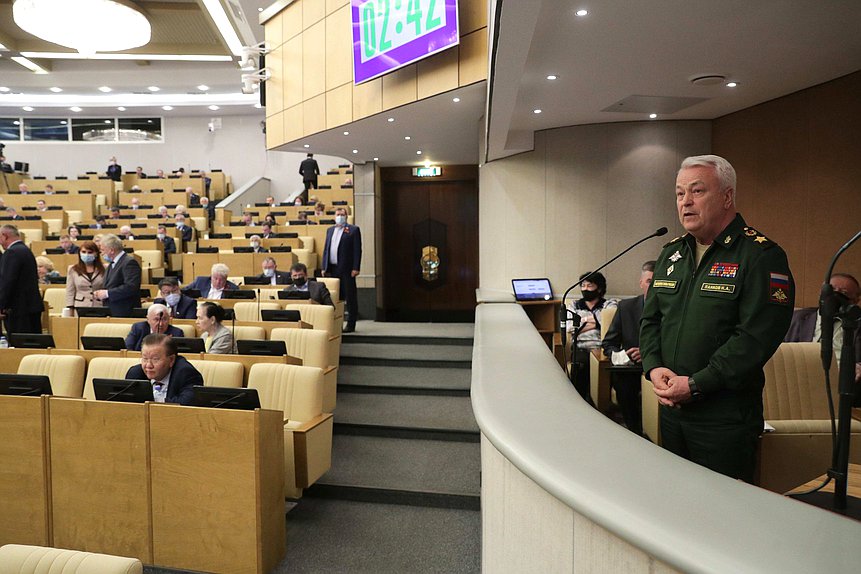 Статс-секретарь – заместитель Министра обороны РФ Николай Панков