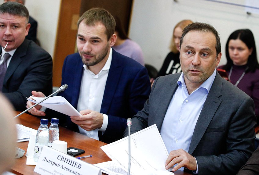 Председатель Комитета по физической культуре и спорту Дмитрий Свищев