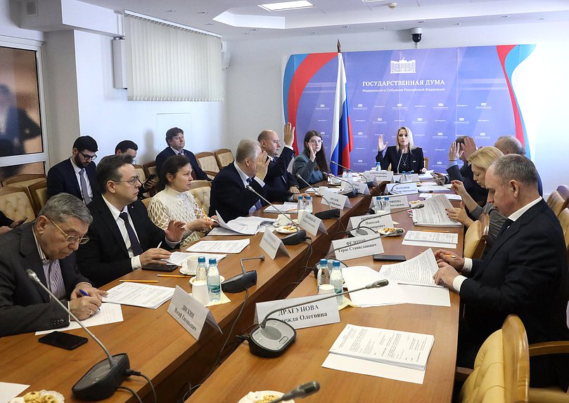 Заседание Комитета по развитию гражданского общества, вопросам общественных и религиозных объединений