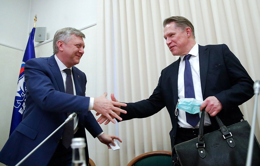 Встреча Министра здравоохранения РФ Михаила Мурашко с представителями ...