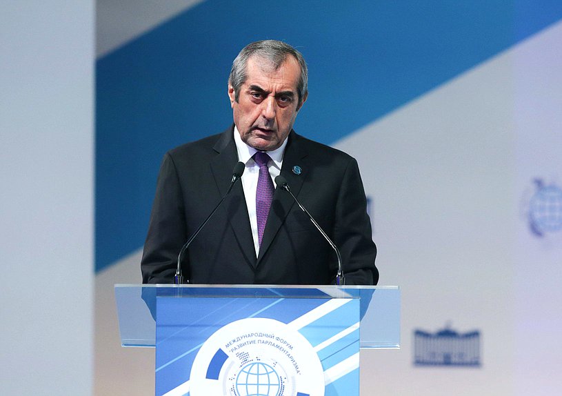 Chairman of the Majlisi Milli of the Majlisi Oli of the Republic of Tajikistan Mahmadsaid Ubaydulloyev