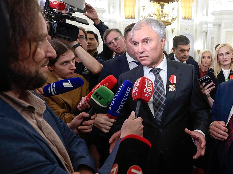 Председатель Государственной Думы Вячеслав Володин