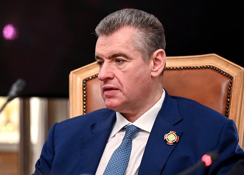 Leader of the LDPR faction Leonid Slutsky