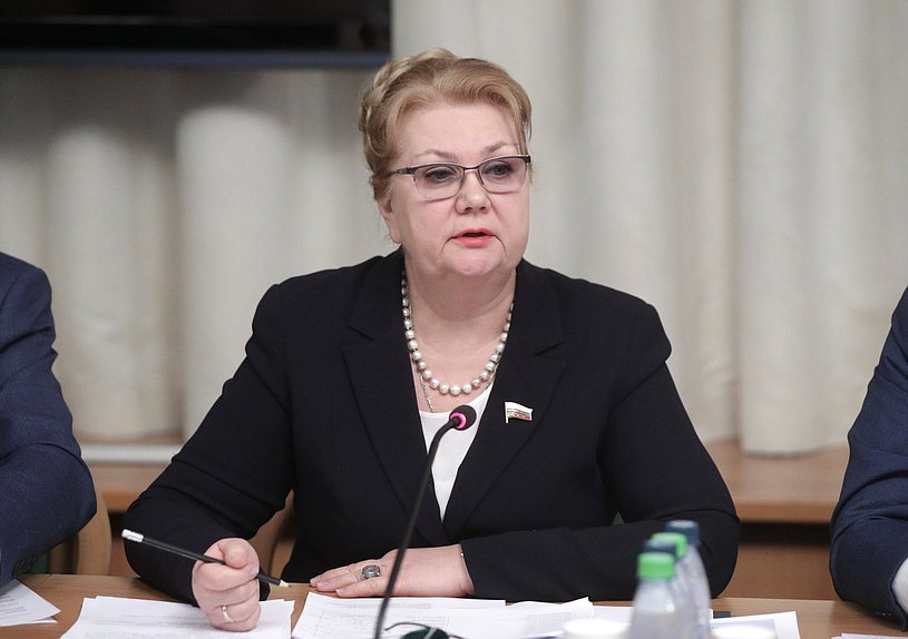 Первый заместитель Председателя Комитета по охране здоровья Наталья Санина