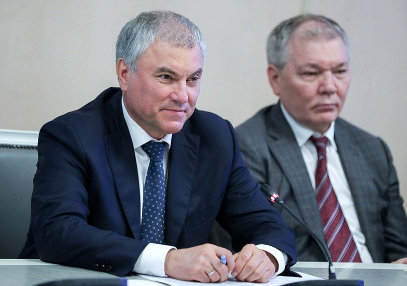 Председатель Государственной Думы Вячеслав Володин