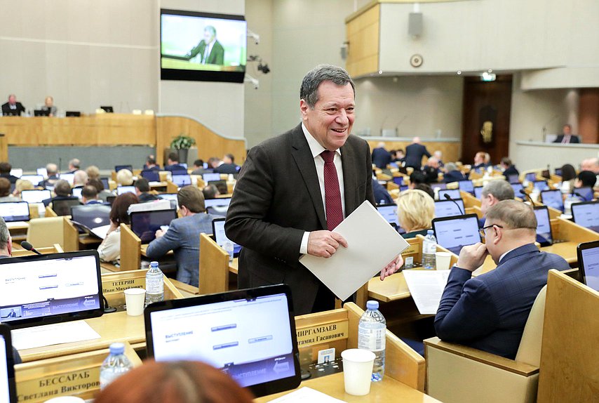 Председатель Комитета по бюджету и налогам Андрей Макаров
