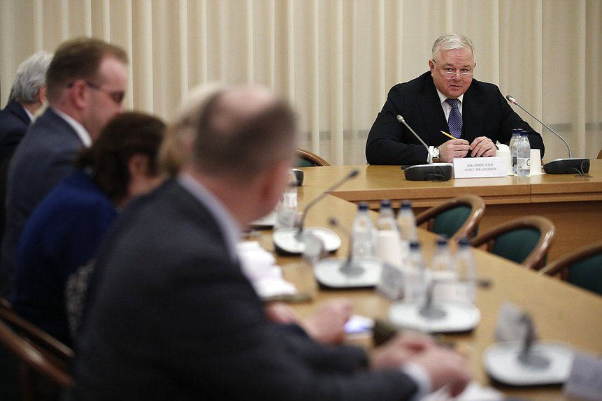 Заседание Экспертного совета Комитета по охране здоровья