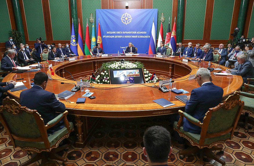 Meeting of the Council of the Parliamentary Assembly of the Collective Security Treaty Organization (CSTO PA)