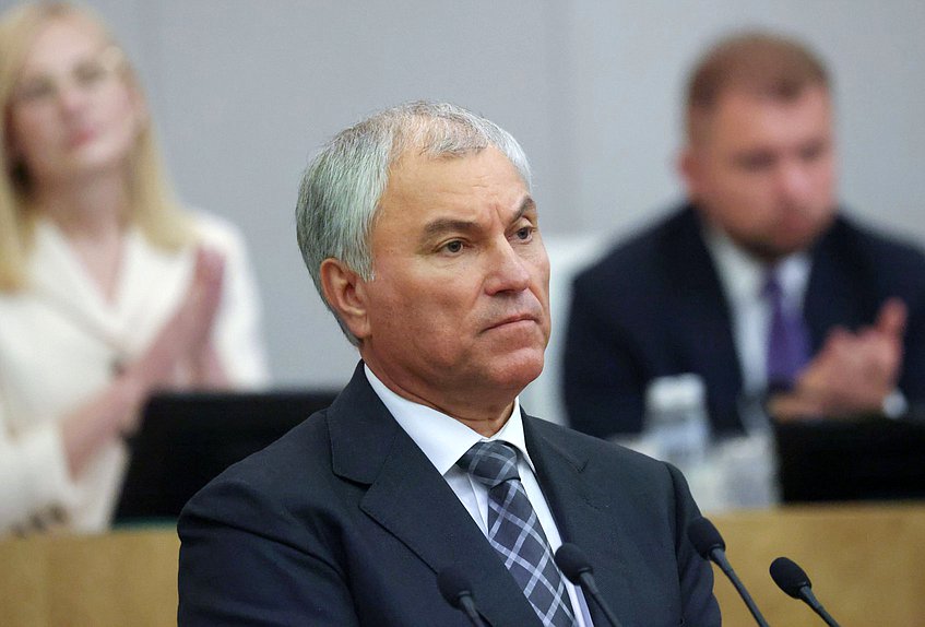 Председатель Государственной Думы Вячеслав Володин