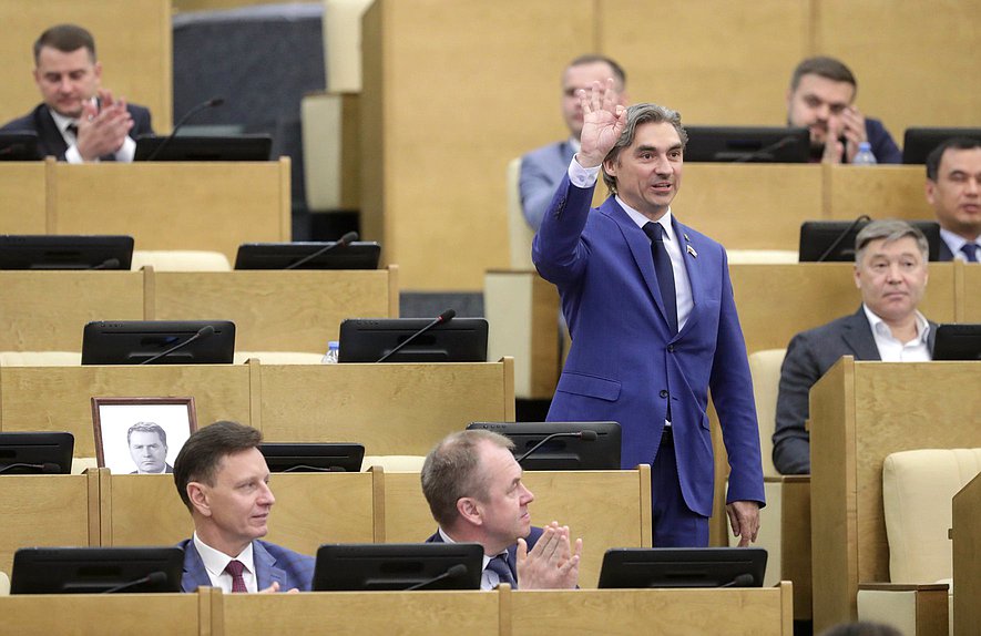 Член фракции ЛДПР Андрей Свинцов