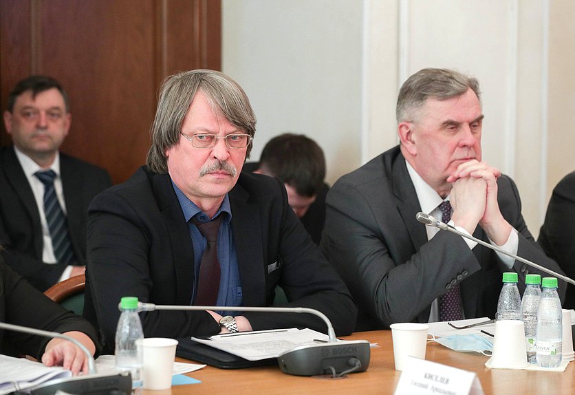 Заместители Министра природных ресурсов и экологии Евгений Киселев и Сергей Ястребов