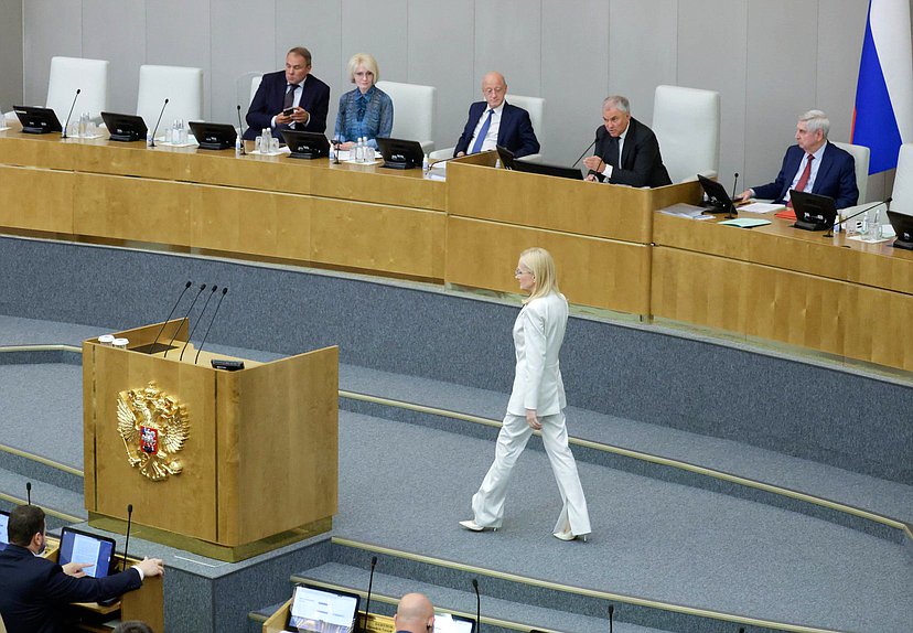 Заместитель Председателя Государственной Думы Ирина Яровая