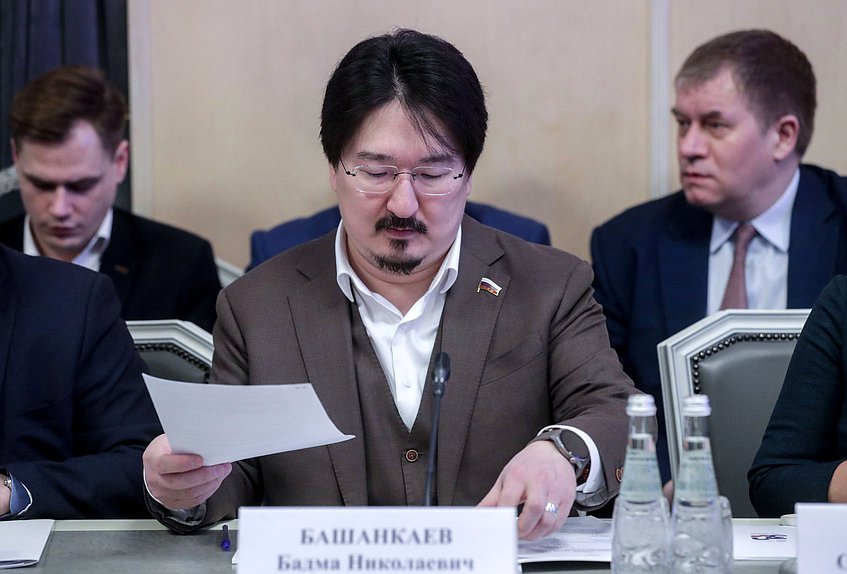 Chairman of the Committee on Health Protection Badma Bashankaev