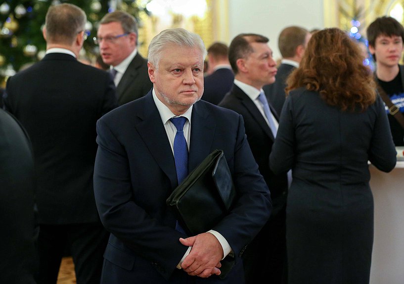 Руководитель фракции «Справедливая Россия» Сергей Миронов