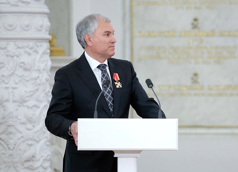 Председатель Государственной Думы Вячеслав Володин