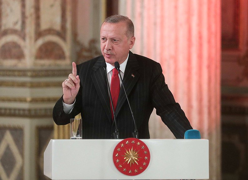 President of Turkey Recep Tayyip Erdoğan