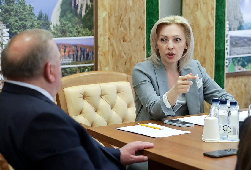 Председатель Комитета по развитию гражданского общества, вопросам общественных и религиозных объединений Ольга Тимофеева