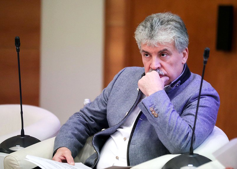 Директор ЗАО «Совхоз имени Ленина» Павел Грудинин