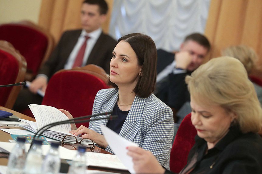 Первый заместитель Председателя Комитета по вопросам семьи, женщин и детей Татьяна Буцкая