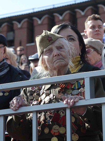 Парад в честь 78-й годовщины Победы в Великой Отечественной войне