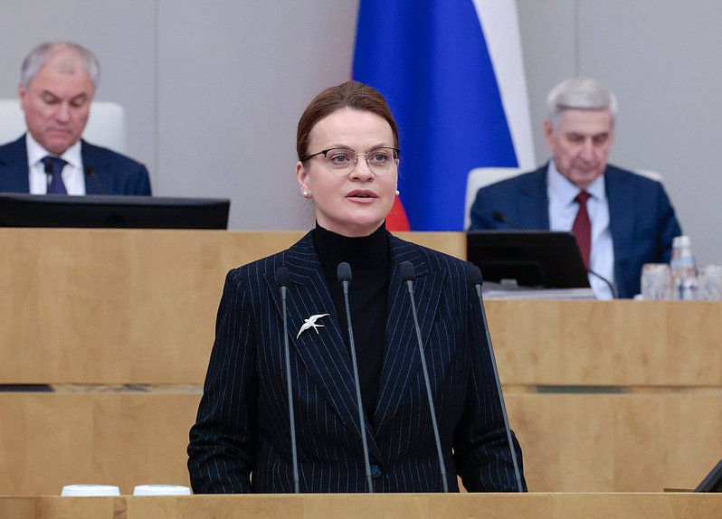 Статс-секретарь - заместитель Министра обороны РФ, Председатель государственного фонда поддержки участников специальной военной операции «Защитники Отечества» Анна Цивилева