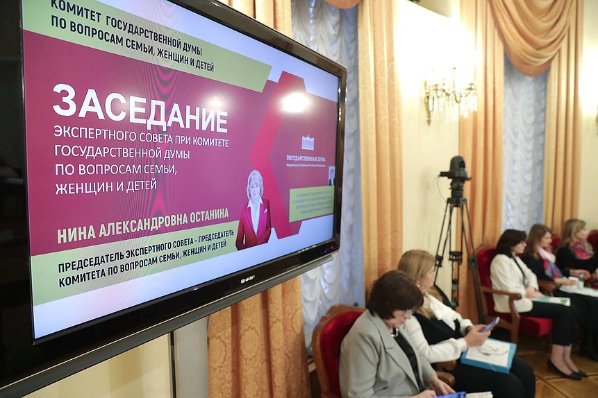 Заседание экспертного совета Комитета по вопросам семьи, женщин и детей