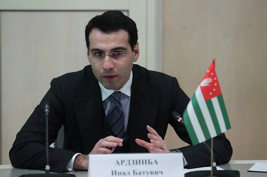 Minister of Foreign Affairs of the Republic of Abkhazia Inal Ardzinba