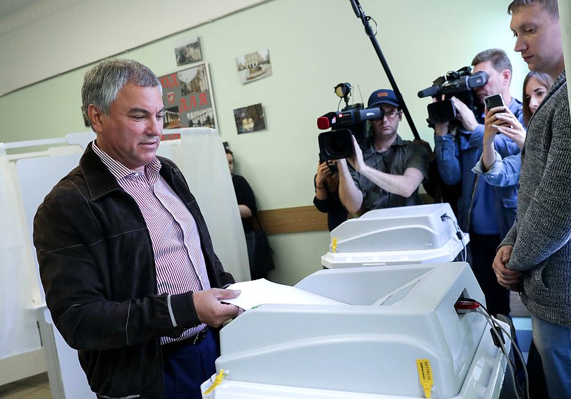Председатель Государственной Думы Вячеслав Володин