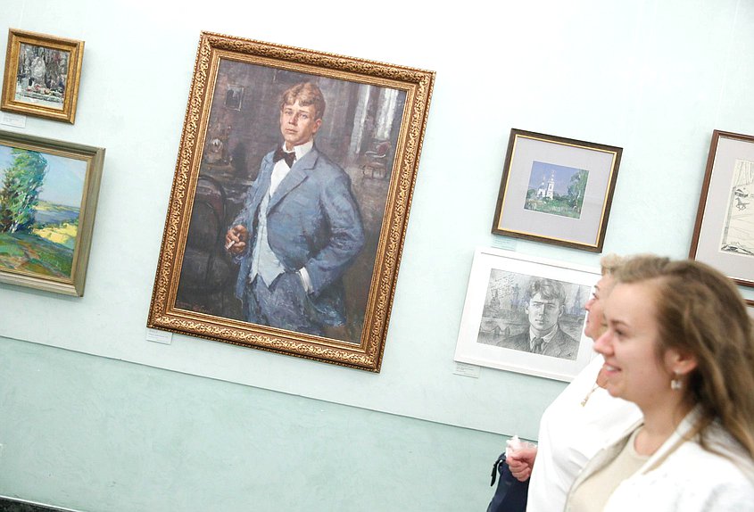 Открытие выставки «Есенин. Бесконечная легенда», приуроченной к 125-летию со дня рождения Сергея Есенина