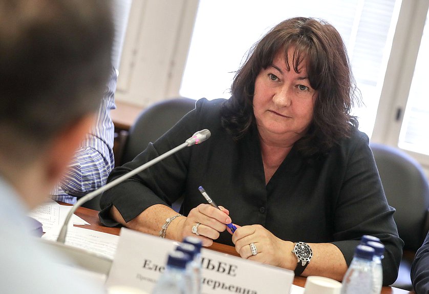 Президент Федерации лыжных гонок РФ Елена Вяльбе