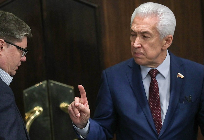 Руководитель фракции «Единая Россия» Владимир Васильев