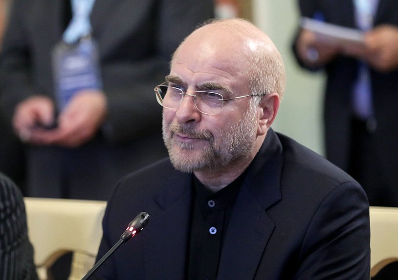 Presidente de la Asamblea del Consejo Islámico de la República Islámica de Irán Mohammad Bagher Ghalibaf