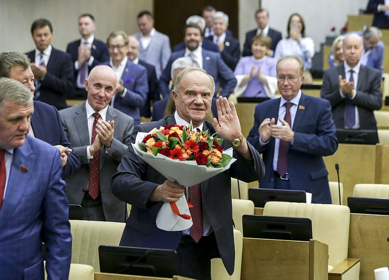Руководитель фракции КПРФ Геннадий Зюганов