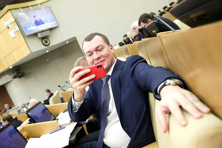 Председатель Комитета по физической культуре, спорту, туризму и делам молодежи Михаил Дегтярев
