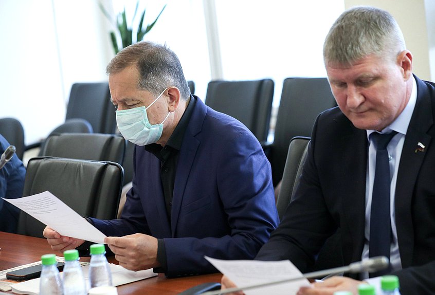 Члены Комитета по энергетике Александр Каминский и Михаил Шеремет
